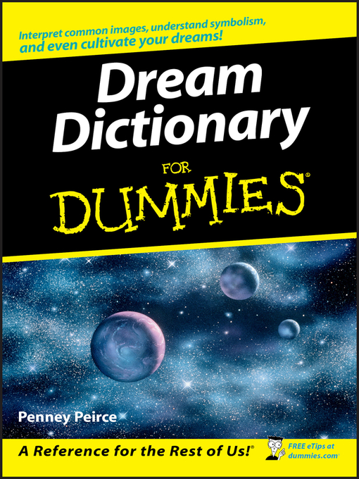 Title details for Dream Dictionary For Dummies by Penney Peirce - Wait list